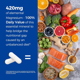 Vitalibre 10 in 1 Magnesium Complex label showing ingredient list