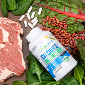 Vitalité Now! Calcium Magnesium Supplement 1000mg ingredients list