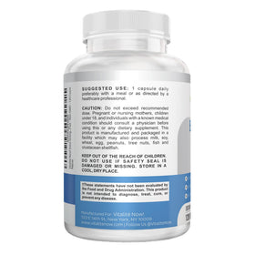 Vitalité Now! Mullein Capsules 120 count packaging