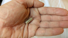Vitalité Now! Mullein Capsules opened bottle