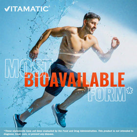 Vitamatic Mannitol Powder 500g container with kitchen utensils