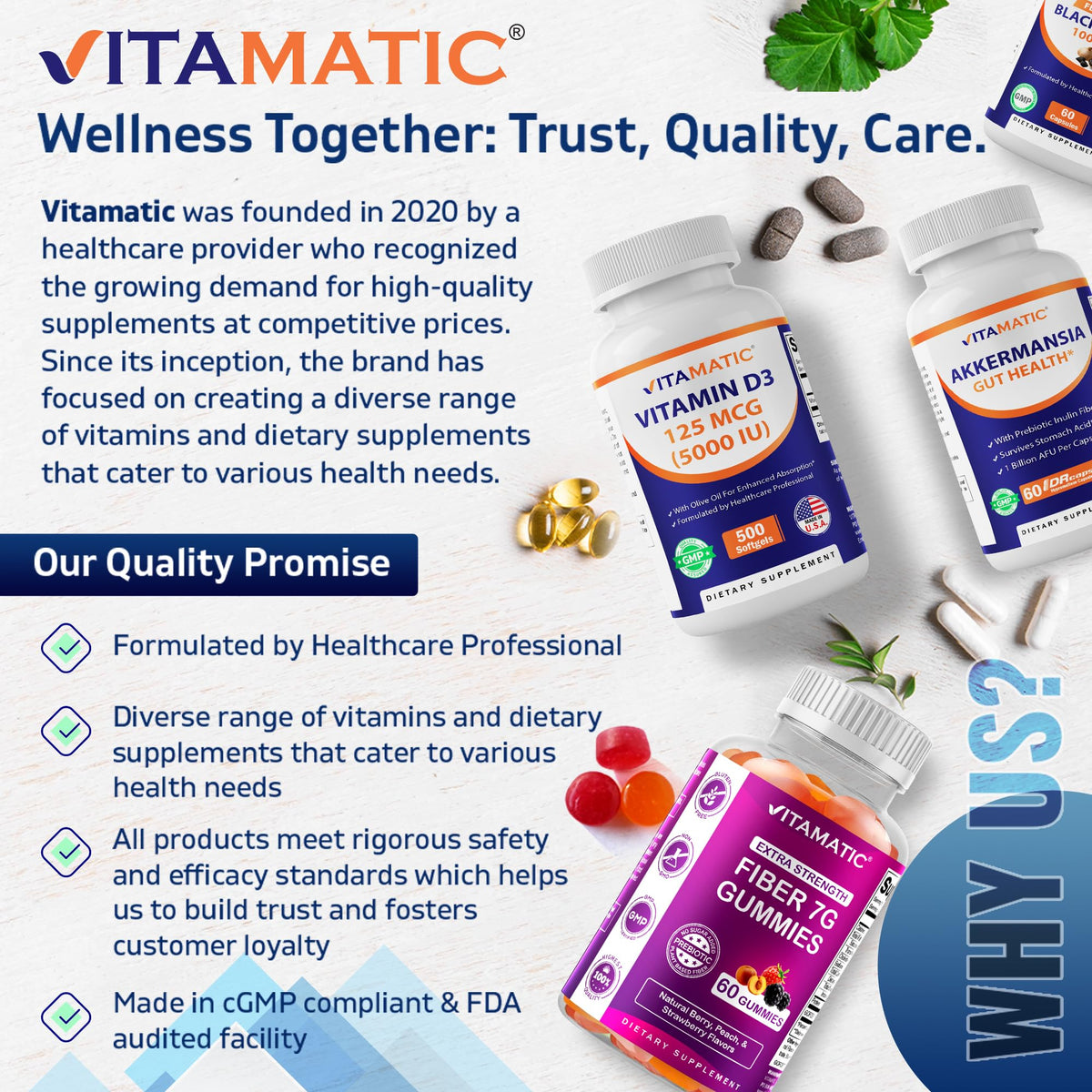 Vitamatic Vegan B12 1000 mcg bottle label close-up