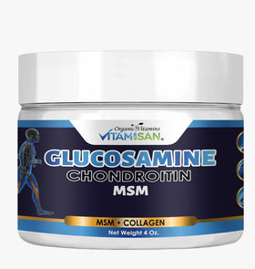 VITAMISAN Organic Glucosamine & Chondroitin Cream front view
