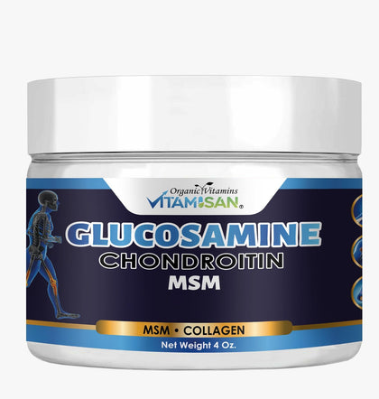 VITAMISAN Organic Glucosamine & Chondroitin Cream front view
