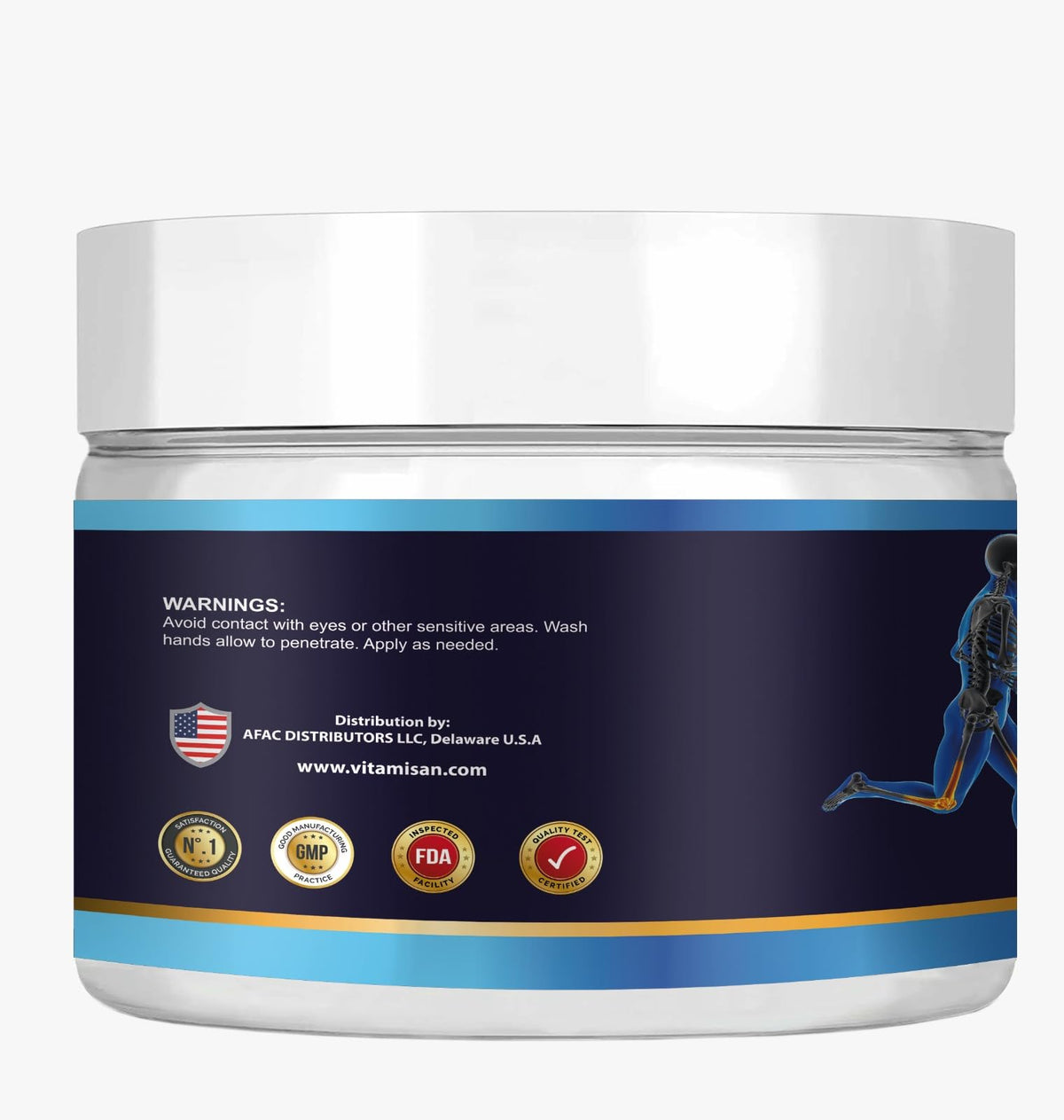 VITAMISAN Organic Glucosamine & Chondroitin Cream packaging