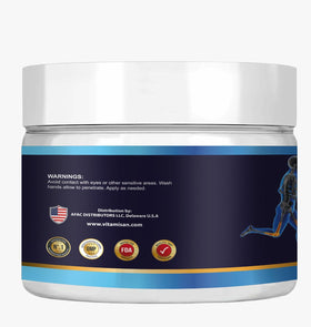 VITAMISAN Organic Glucosamine & Chondroitin Cream packaging