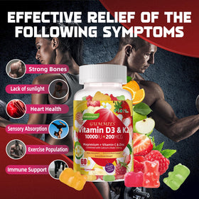 Wekannufod Vitamin D3 K2 Gummies ingredients list