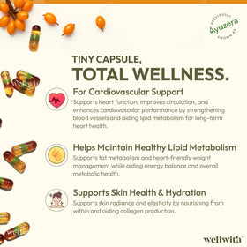 Wellwith Sea Buckthorn Berry Oil 30 softgels packaging