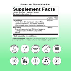 wholier Peppermint Stomach Soother ingredients list