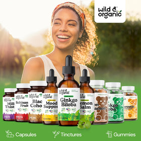 Wild & Organic Ginkgo Biloba Tincture packaging details