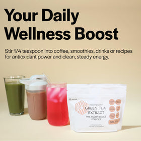 Xalya Green Tea Extract Powder 235g pouch with scoop