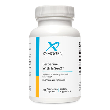 XYMOGEN Berberine with InSea2 60 Capsules front view
