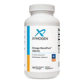 XYMOGEN Omega MonoPure 1300 EC softgels front view