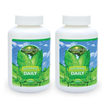 Youngevity Ultimate Daily Multivitamin 180 Capsules front view