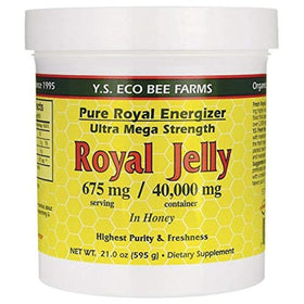 YS Royal Jelly in Honey 21 oz gel front view