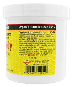 YS Royal Jelly in Honey 21 oz gel packaging
