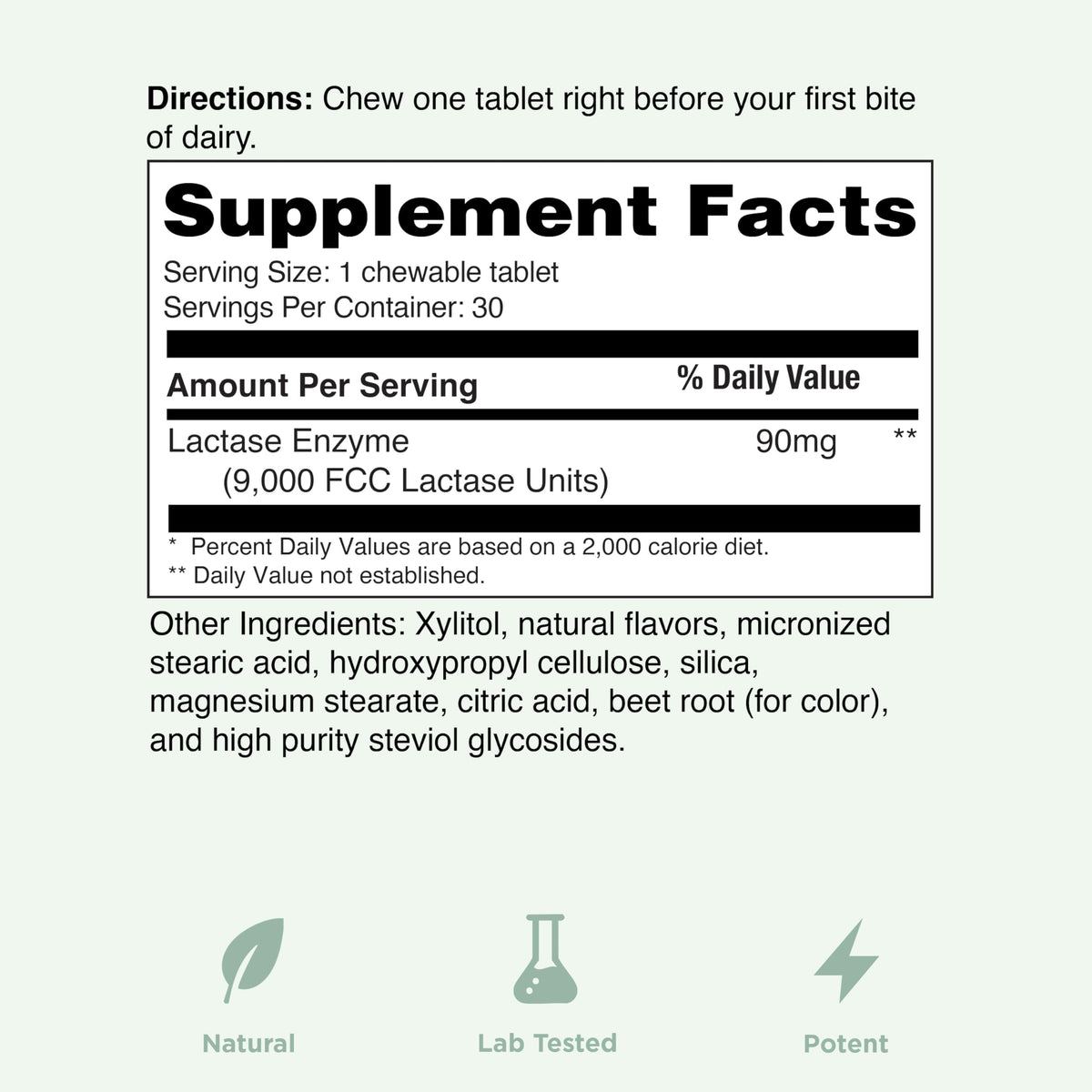 Yuve Dairy Relief Chewables 30ct Strawberry Cream lifestyle scene