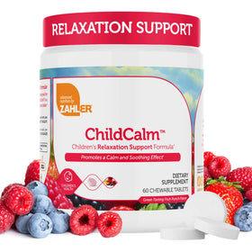 Zahler ChildCalm Chewable Magnesium for Kids - 60 Tablets front view