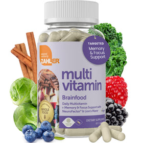 Zahler Multivitamin Brain Supplement 60 Count front view