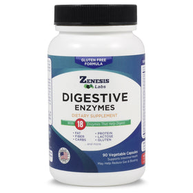 Zenesis Labs daily Enzymes 90 Capsules front view