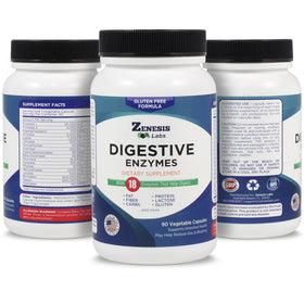 Zenesis Labs daily Enzymes back label