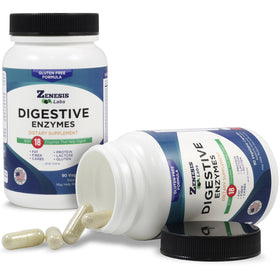 Zenesis Labs daily Enzymes in a kitchen setting